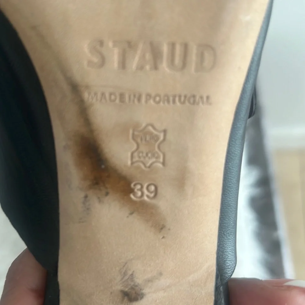 STAUD Black Remi Heeled Sandals - Picture 5 of 10